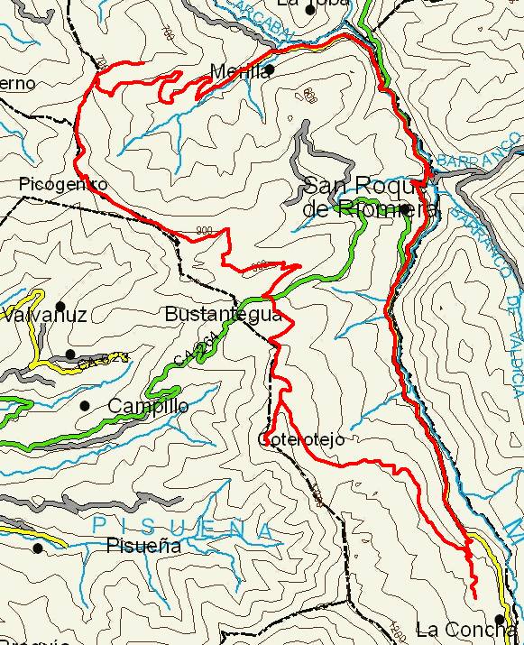mapa ruta 82a