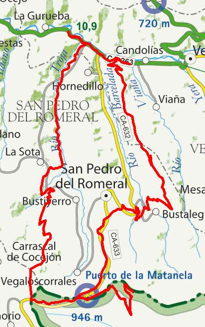 mapa ruta 42